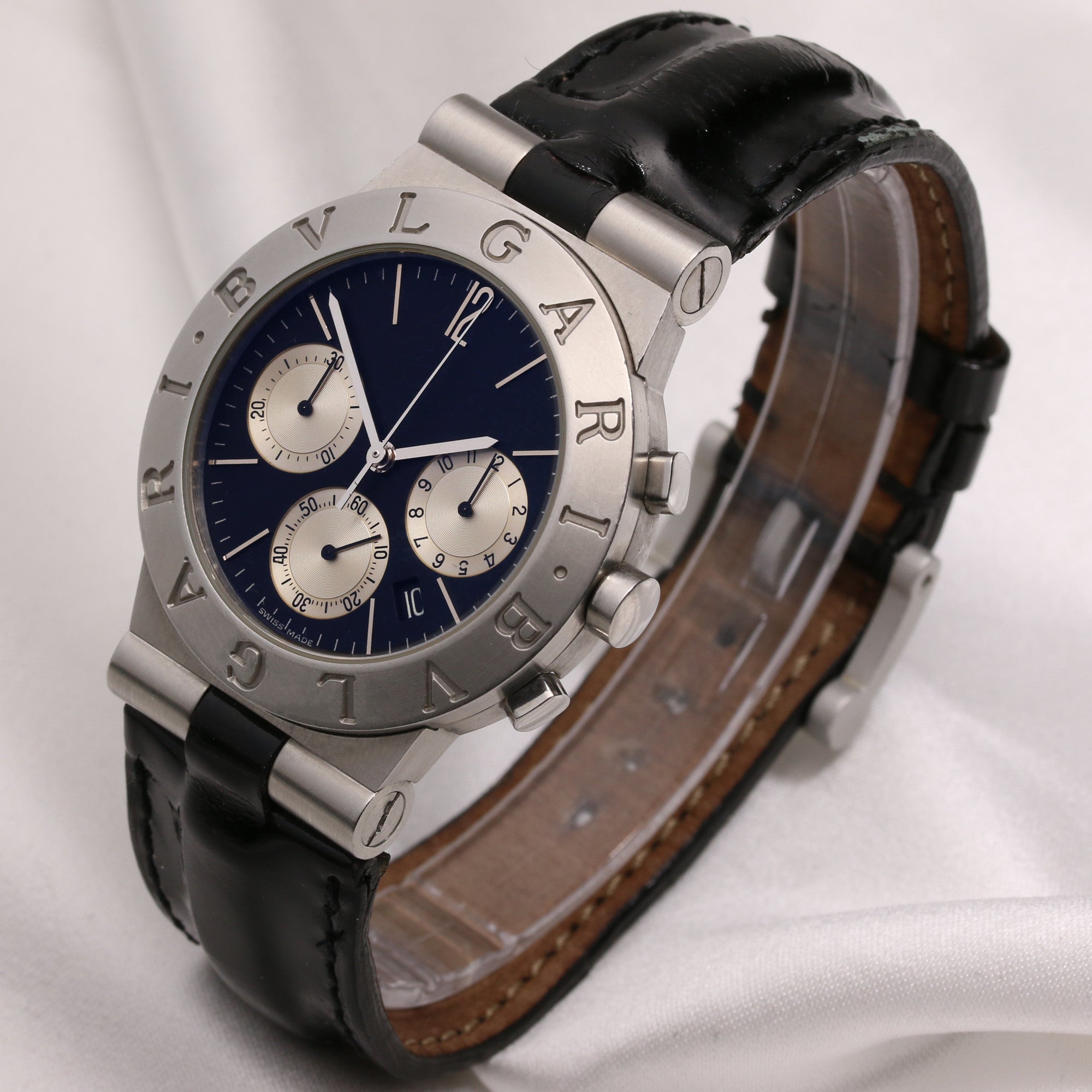Bvlgari Diagono Chronograph CH35S Stainless Steel – Watch Collectors