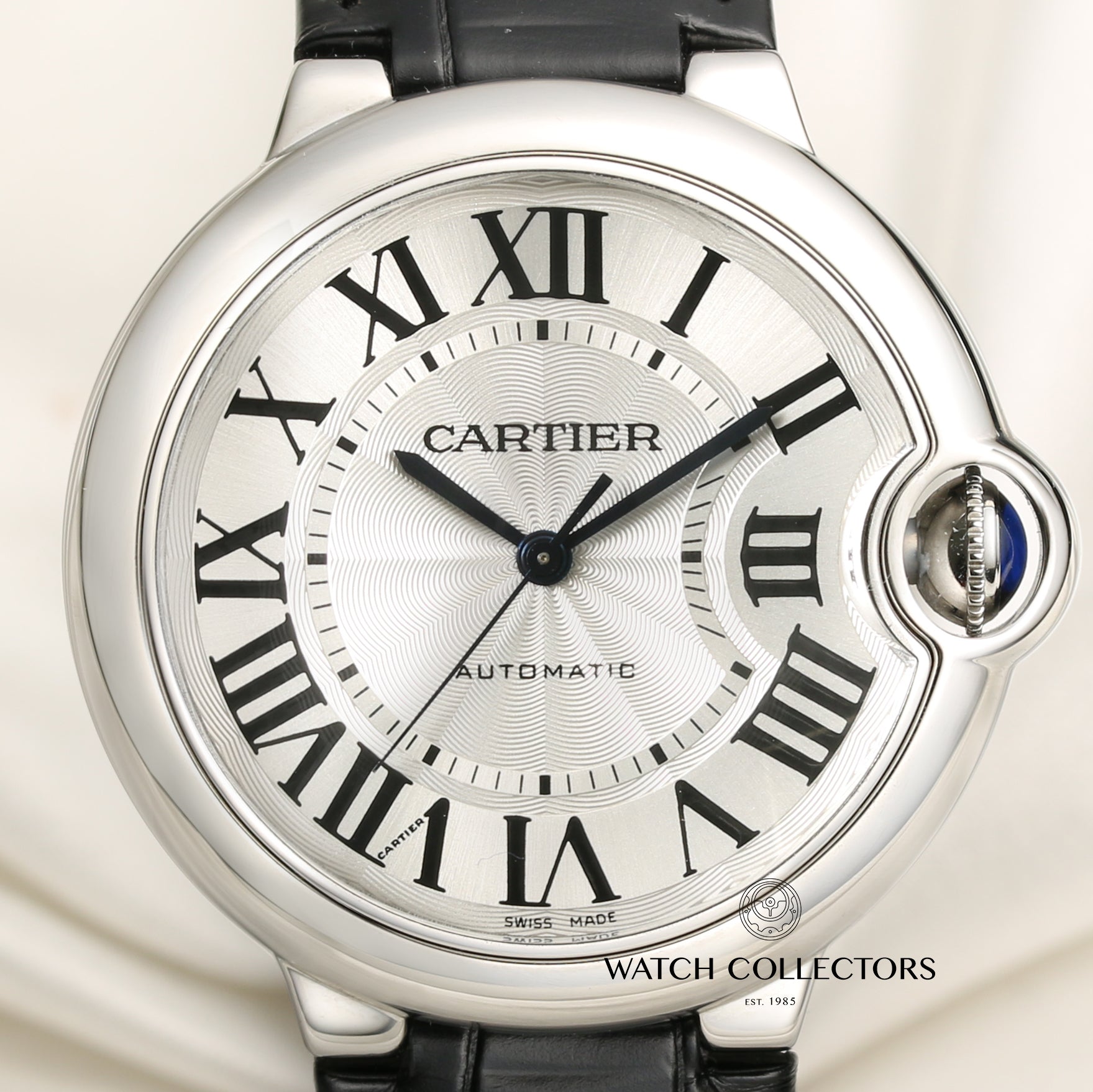 cartier ballon bleu automatic men's watch 3284