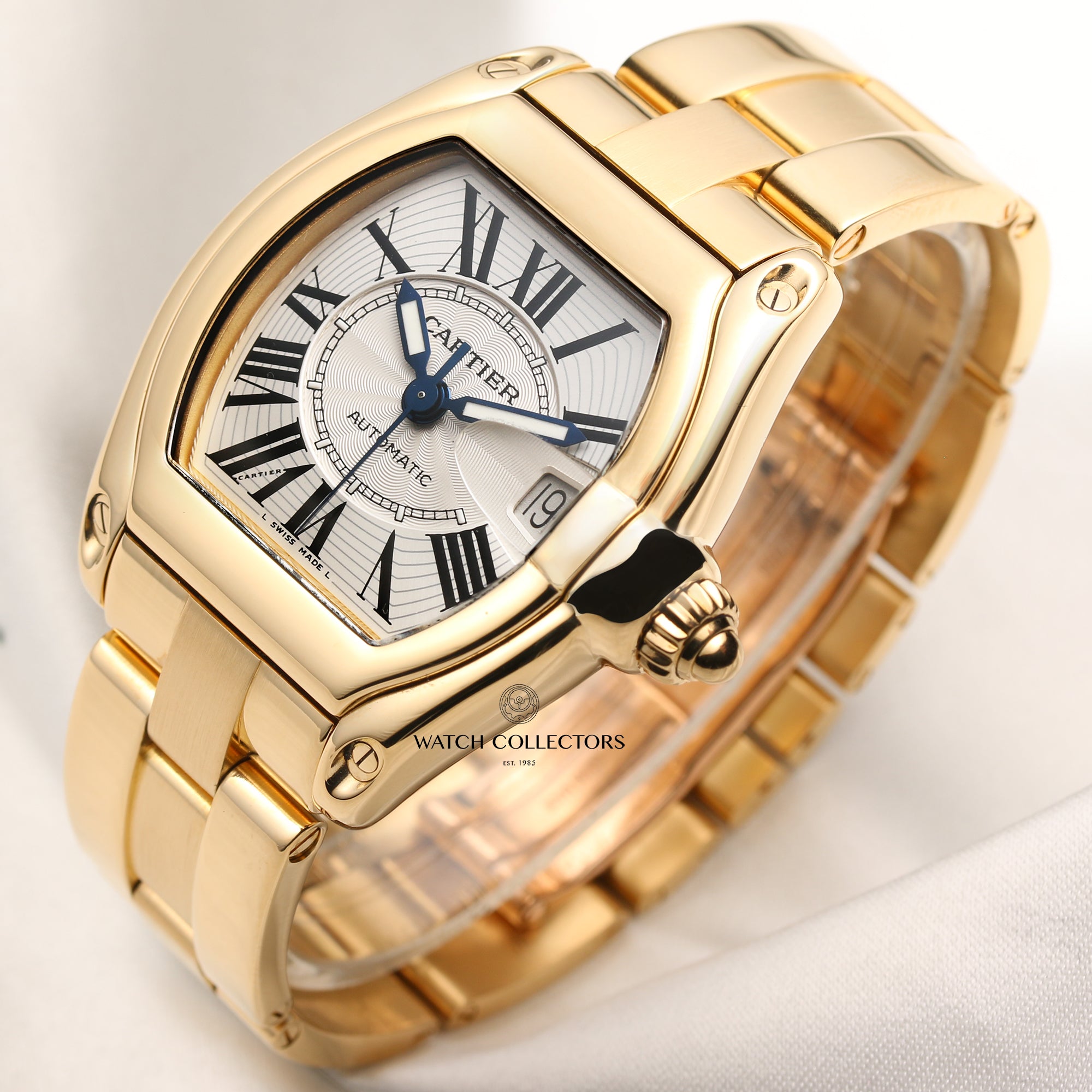 cartier roadster 18kt yellow gold