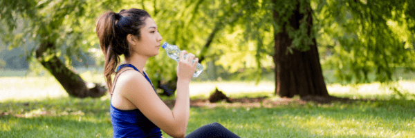 Woman Drinking Water