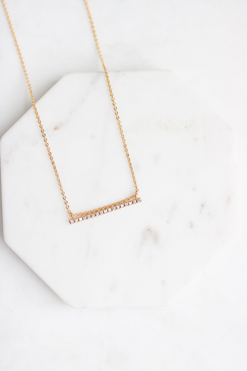 Sparkle Bar Necklace