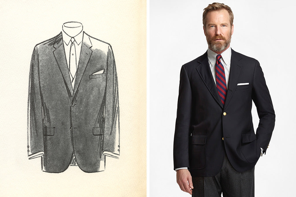 Brooks Brothers Sack Suit Ivy Style