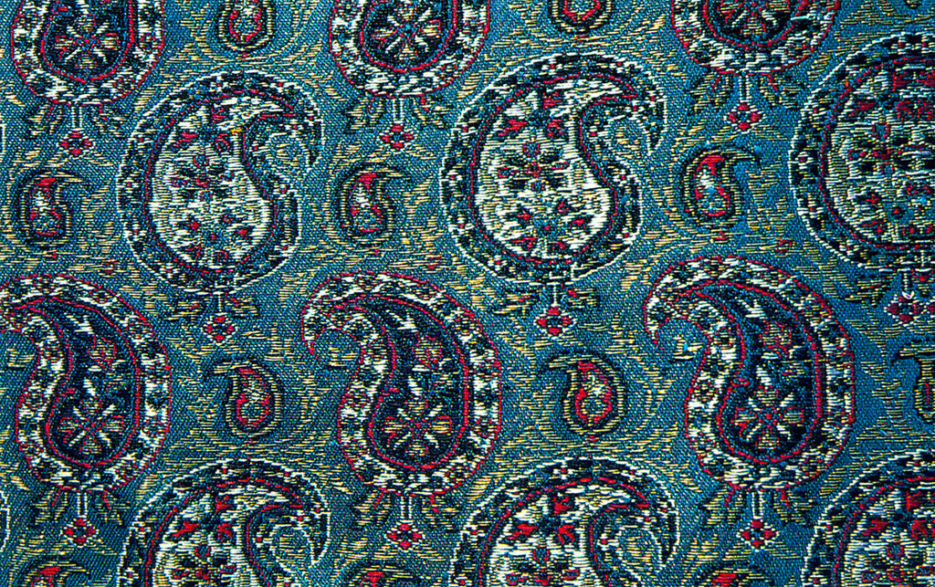 Persian Paisley Silk Brocade