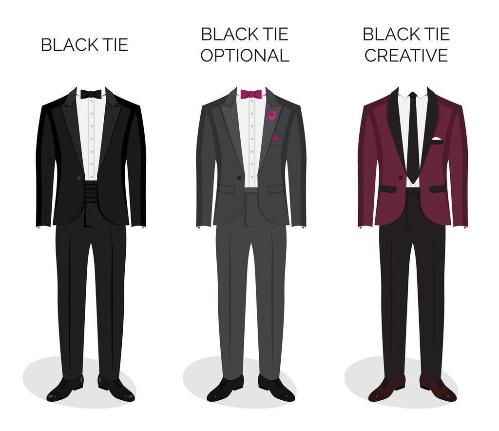 Black Tie Dress Code Options