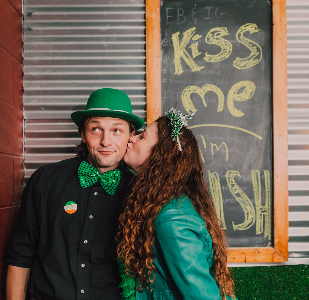 Costume bow tie for St. Patricks Day