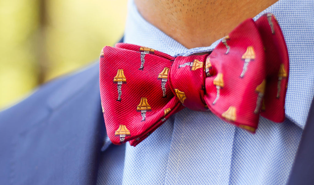 Red Leg Lamps Bow Tie