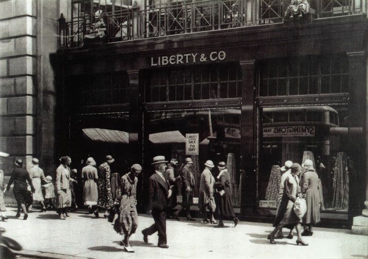Liberty of London store in the 18th Centurey