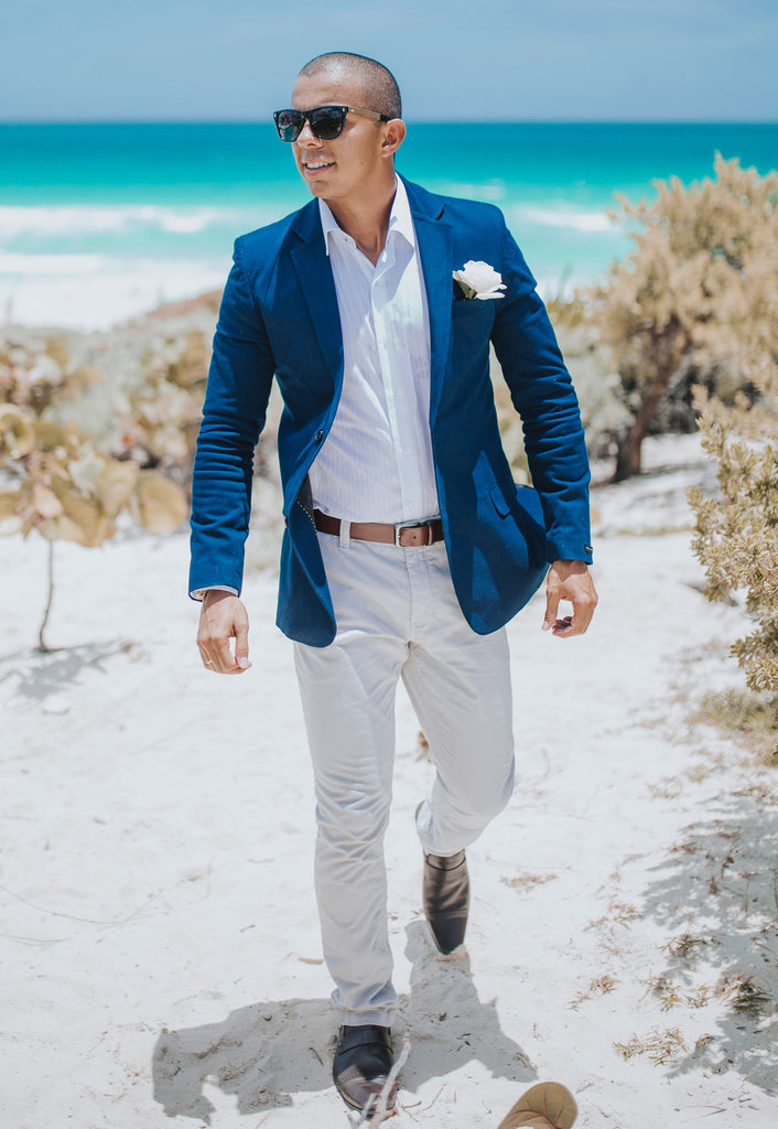 20 Stylish Blue Blazers in Different Shades  Trending Designs