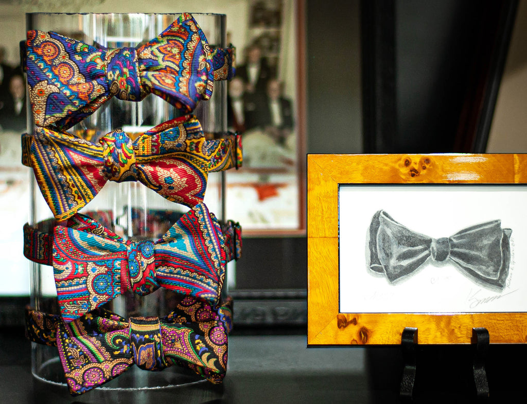 Colorful Paisley Bow Ties