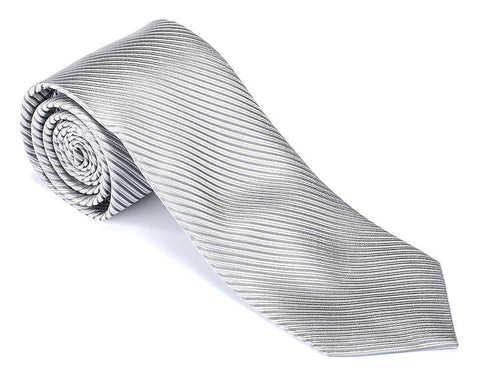 silver necktie
