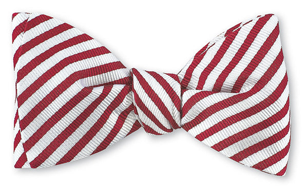 Red Derwin Repp Bow Tie - B2653