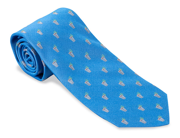 Blue Mint Julep Necktie