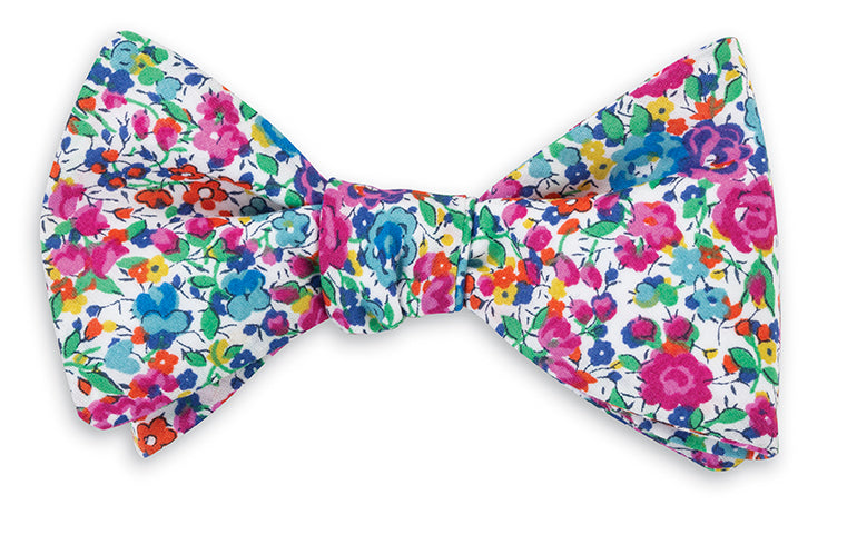 Pink Emma and Georgina Liberty Bow Tie for Boys