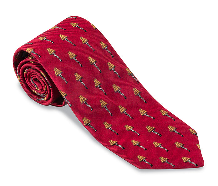 Red Leg Lamps Necktie