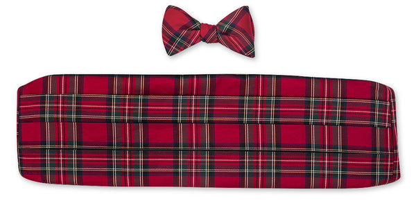 Prince of Wales Tartan Cummerbund