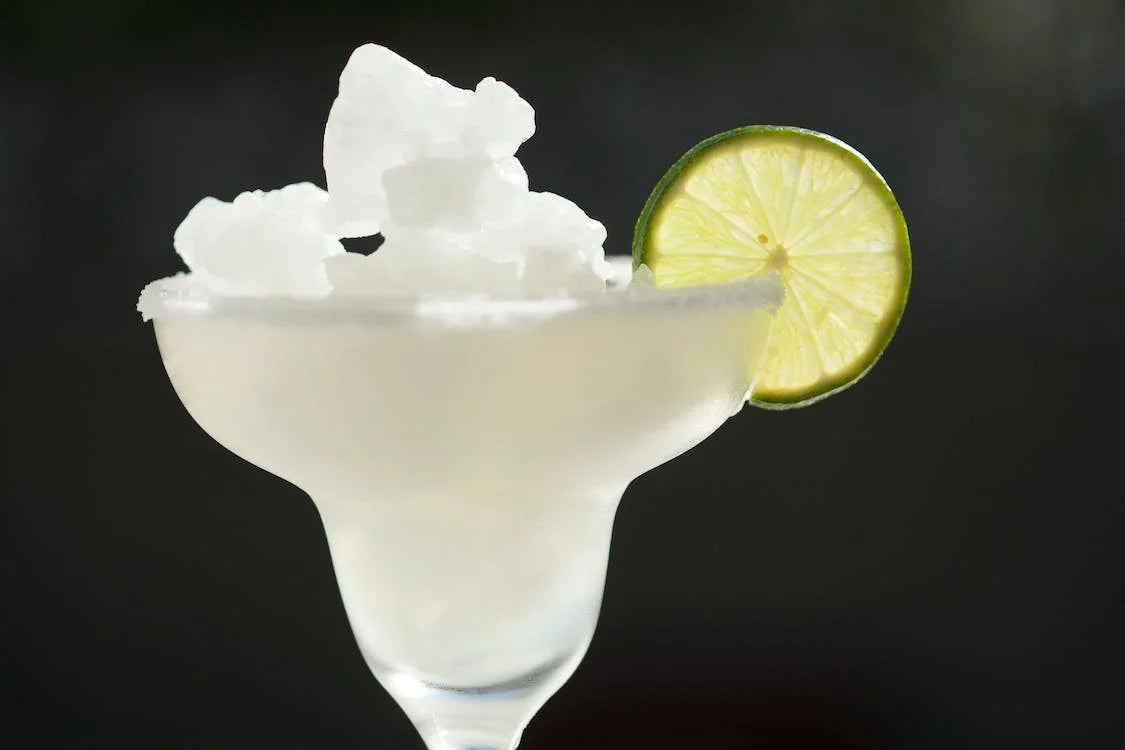 blanco tequila and virgin margarita