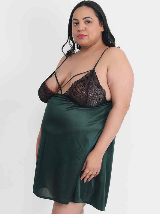 Plus Size Babydoll Bikini Dress For Honeymoon Bb40bm at Rs 1299.00, Baby  Doll Dress