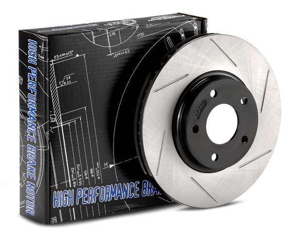 STOPTECH 126.33135SL Rear StopTech Sport Slotted Rotor Left AUDI/VW A3