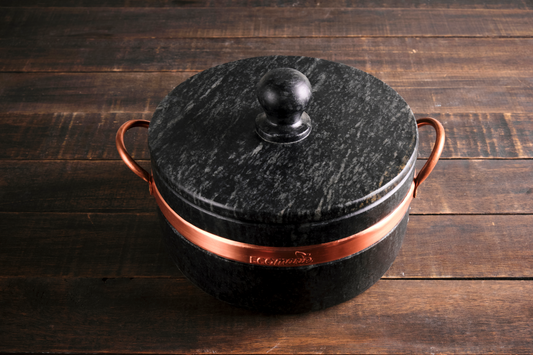 Ecomarie 3000ml Sauce Pan Soup Cooking Pot Stoneware Casserole
