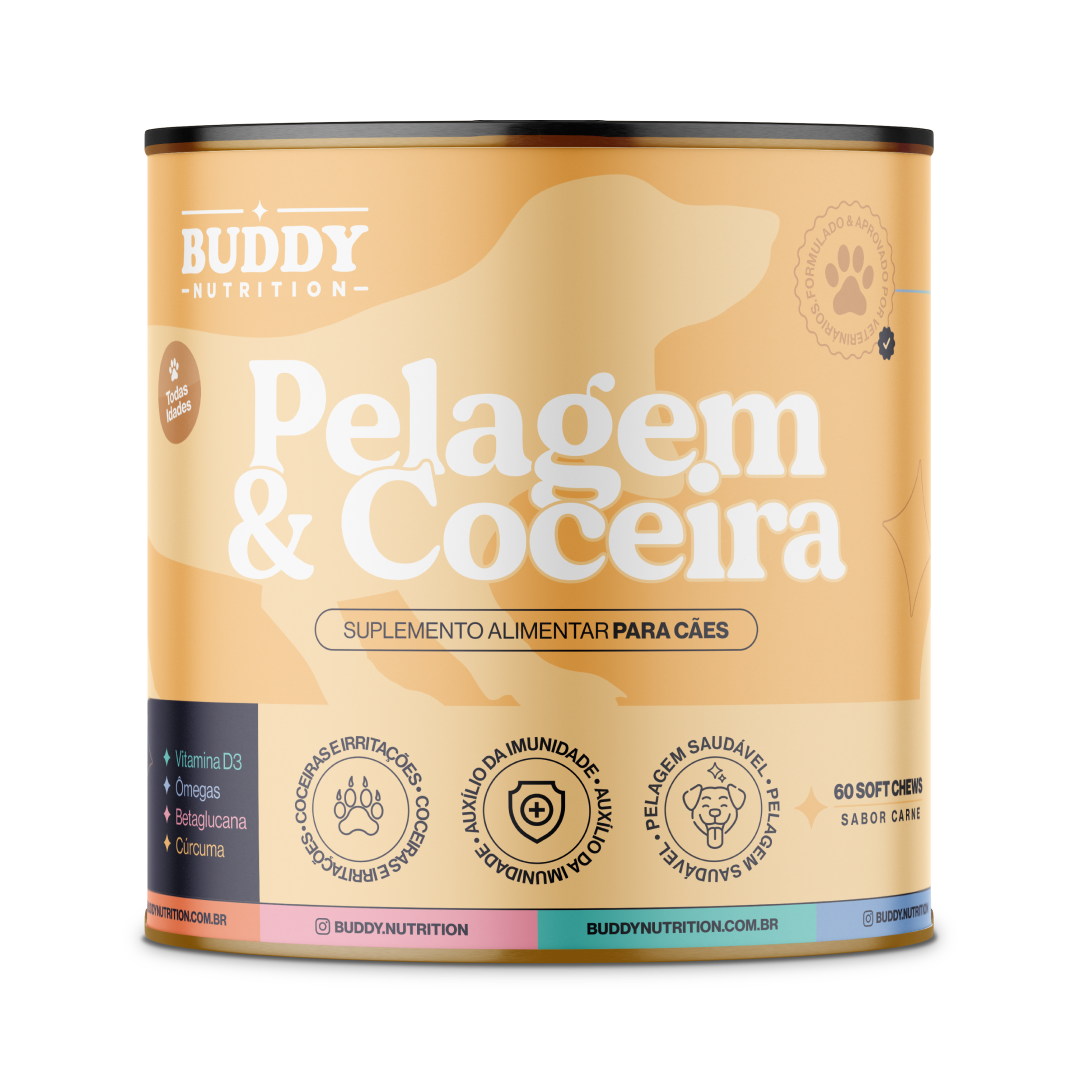 Pelagem & Coceira - Buddy Nutrition product image