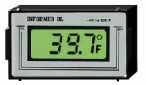 Inside Outside Auto Thermometer Gauge for Trucks and Cars dual