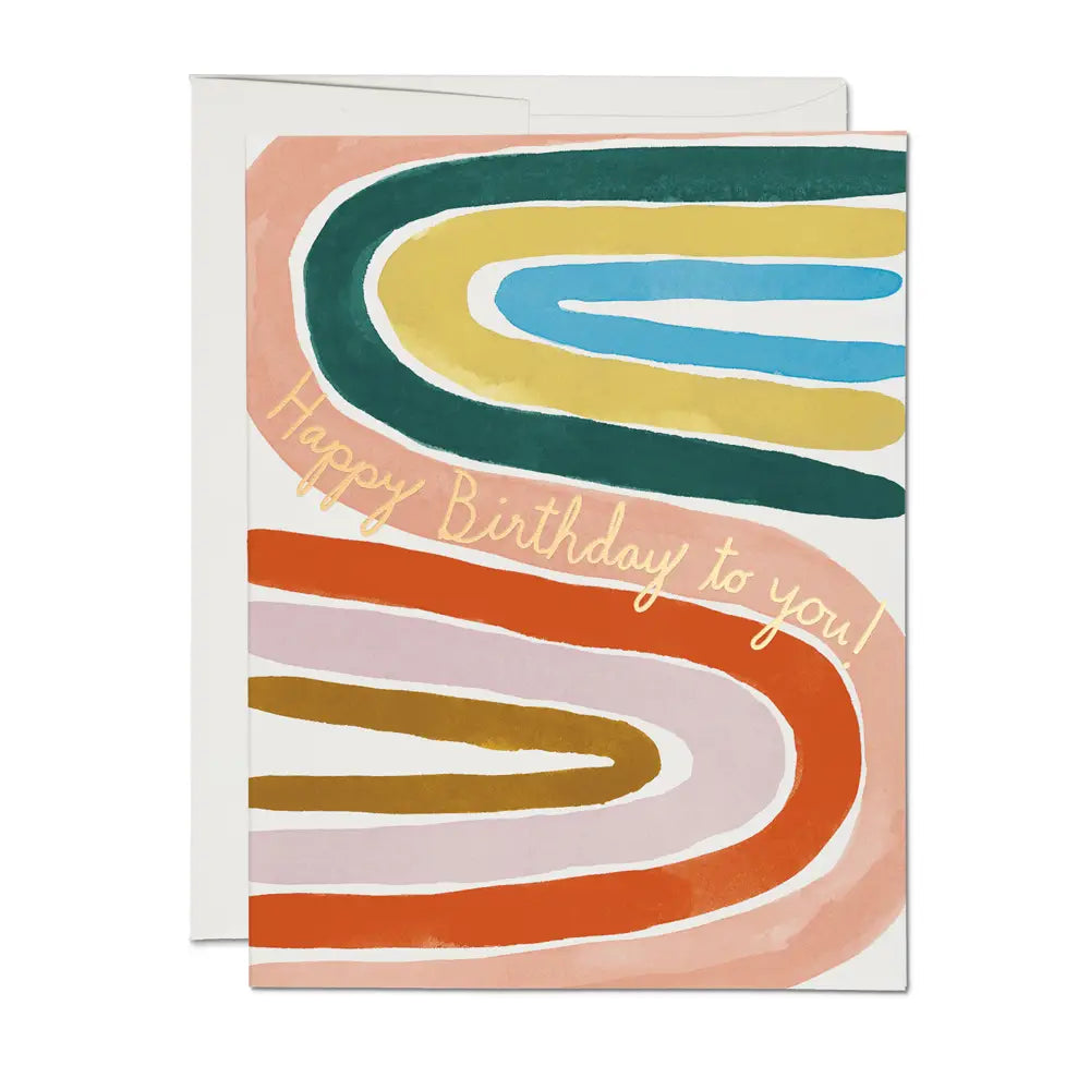 Perfect Rainbow Birthday Card