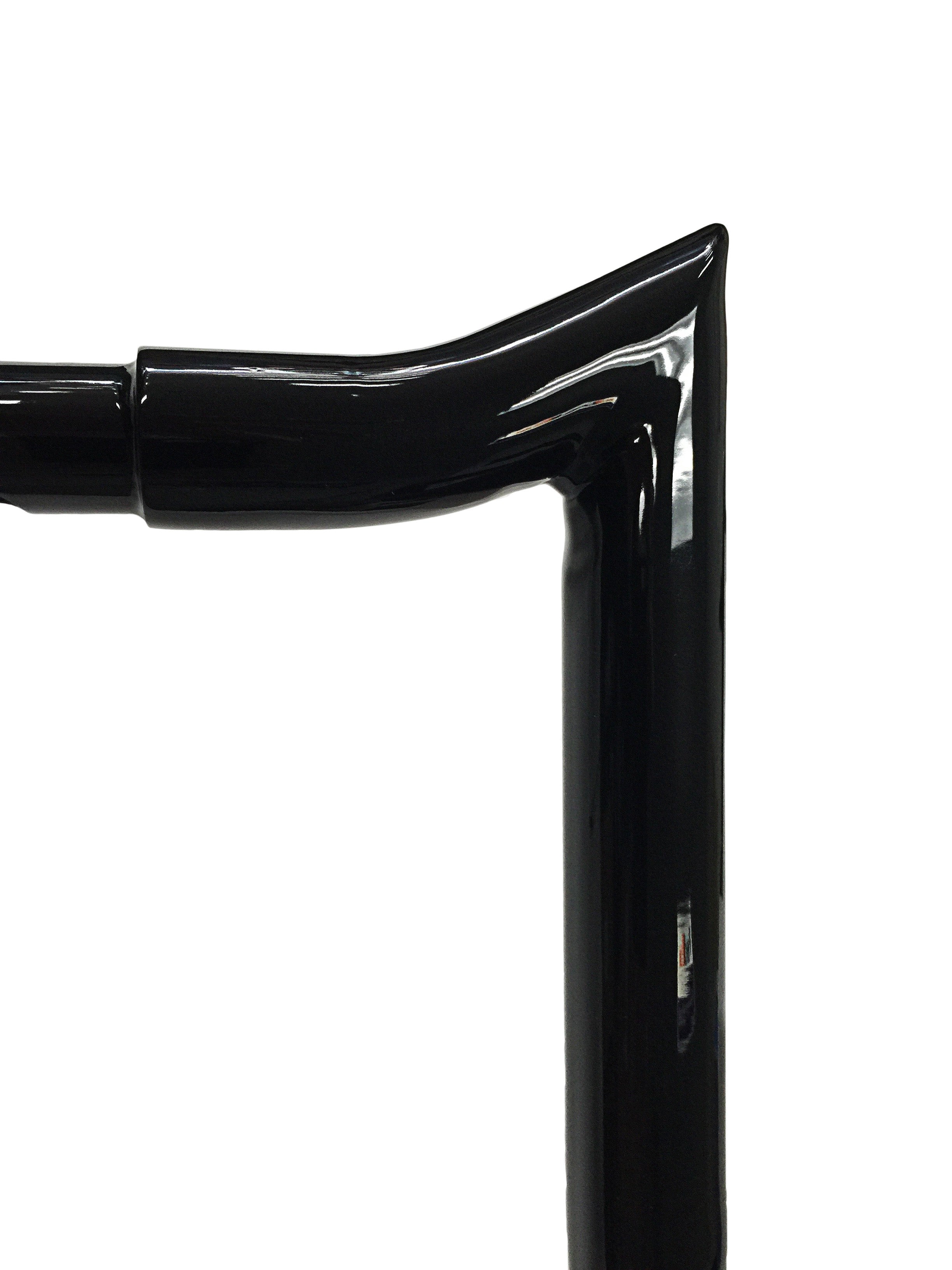 Road Glide Meathook Ape Hanger Handlebars, 1 1/4 Inch Diameter, 14