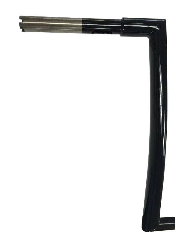 Meathook Ape Hanger Handlebar, 1 1/4 Inch Diameter, 14 Inch Rise