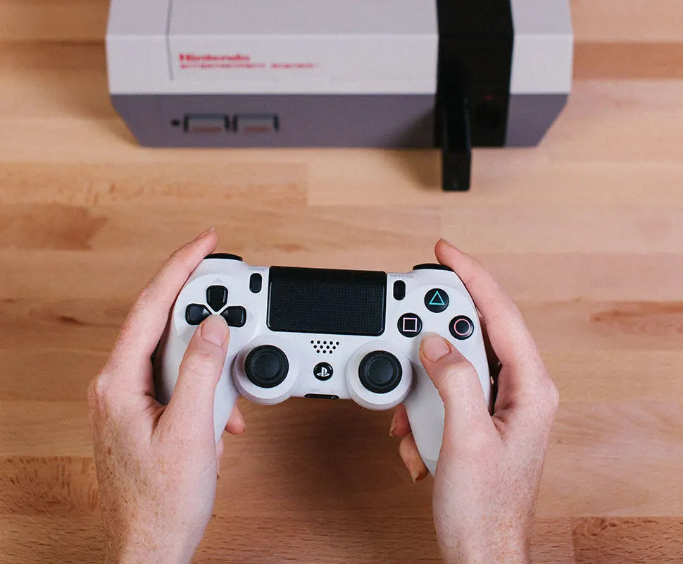 8BitDo Receptor Sem Fio Retro, Adaptador Bluetooth para NES Classic Edition, Suporta PS3, PS4, Wii U Pro, Wii, Controlador de Jogo Mote-5