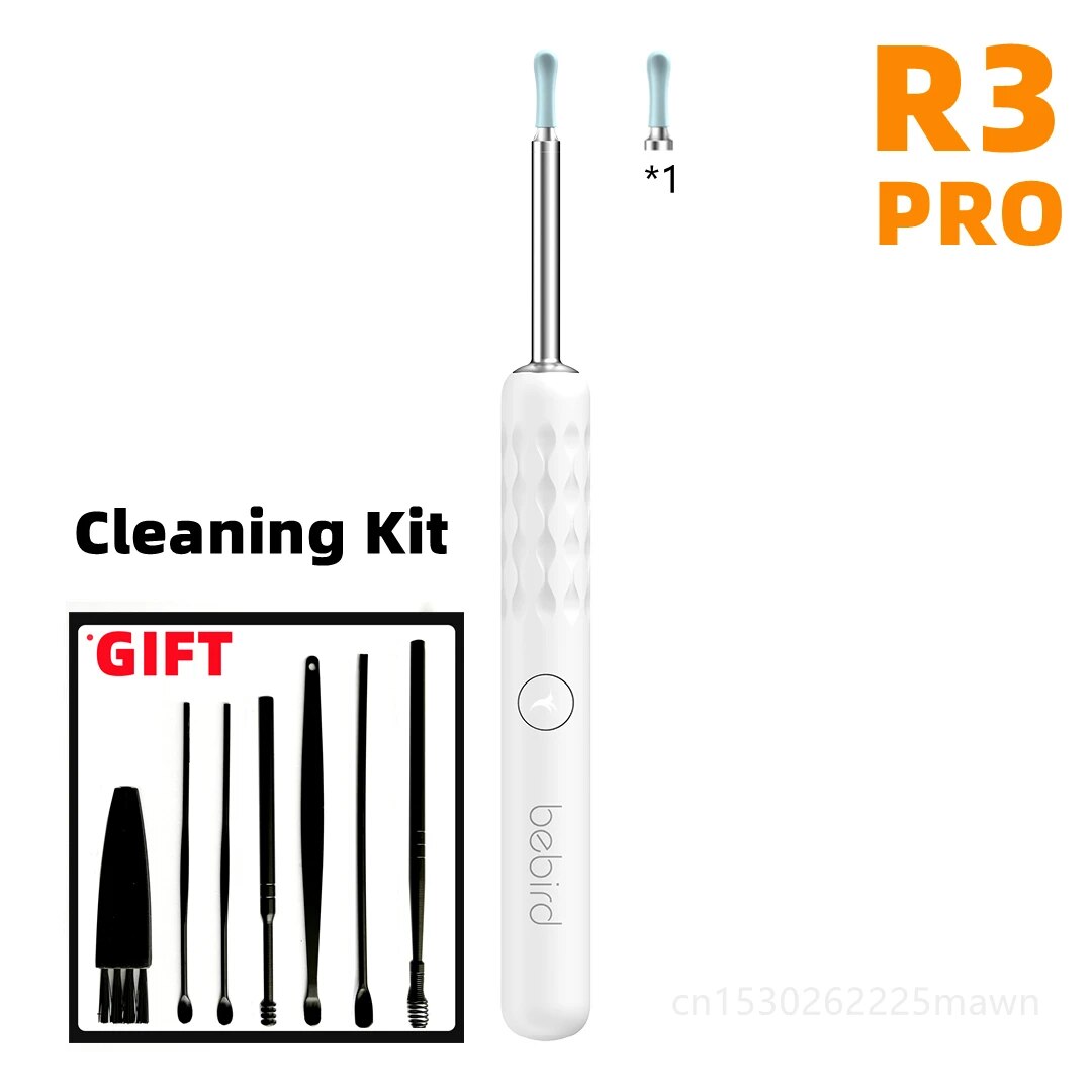 Bebird-R1 R3 X3 Smart Visual Ear Sticks endoscópio, Earpick de alta precisão, Mini câmera, otoscópio, cuidados de saúde, Mijia, 300W-12