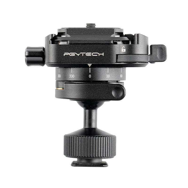 PGYTECH-Cabeça de bola reversa, disparo panorâmico de 360 °, ajustes omni-direcionais, design anti-queda para Insta360 One X 2 e One R-6