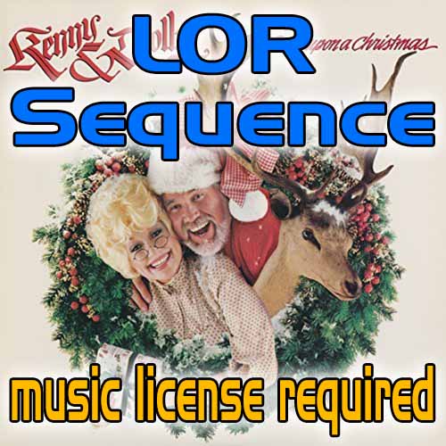 Sequence - Hard Candy Christmas - Dolly Parton  Light-O-Rama