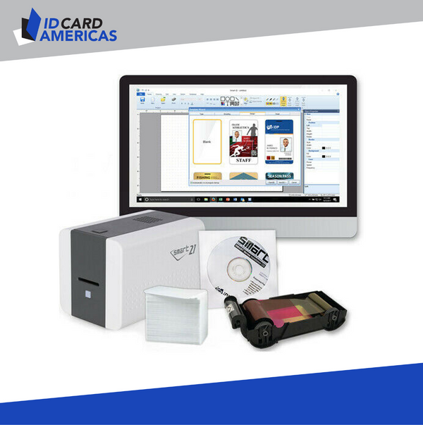 Magicard K Dual Side ID PVC Card Printer Color Ribbon Bundle Thermal Duplex