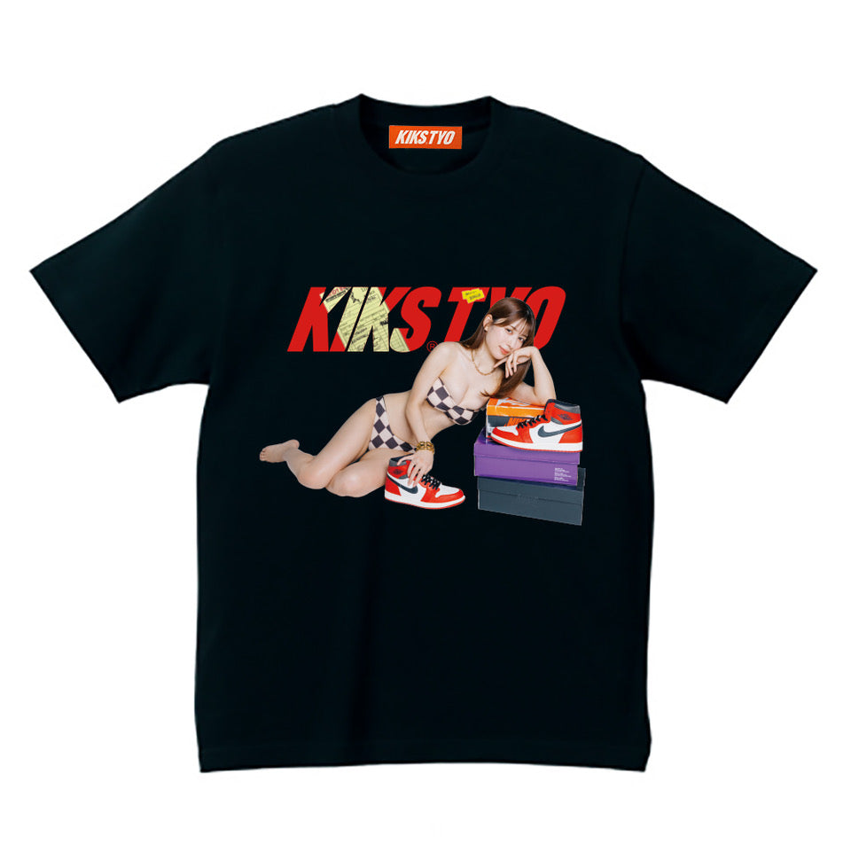 KIKS TYO x Jun Amaki Tee - AIR JORDAN 1 RETRO HIGH Off-White THE