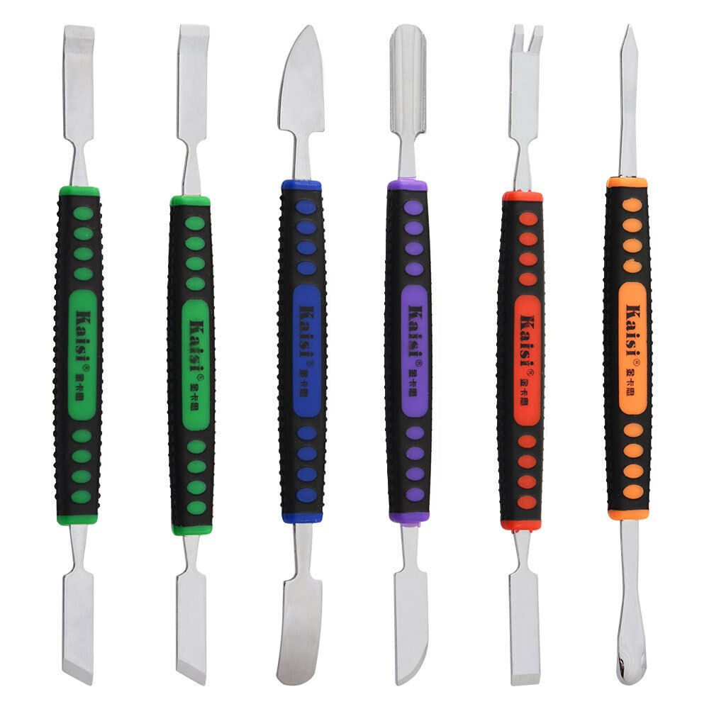 6 In 1 Double Heads Iron Scraper Disassembling Tools Kit For Mobile Phone