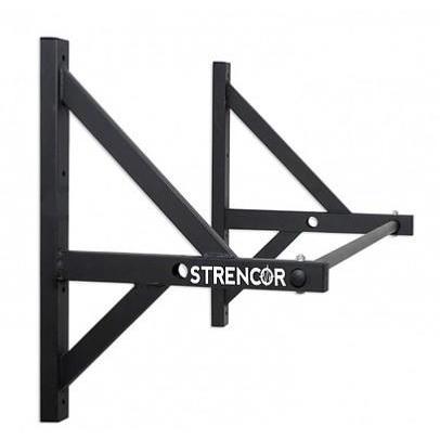 Adjustable Width Black Ceiling And Wall Mounted Pull Up Bar Strencor