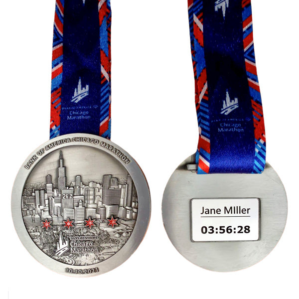 Personalized Marathon Medal