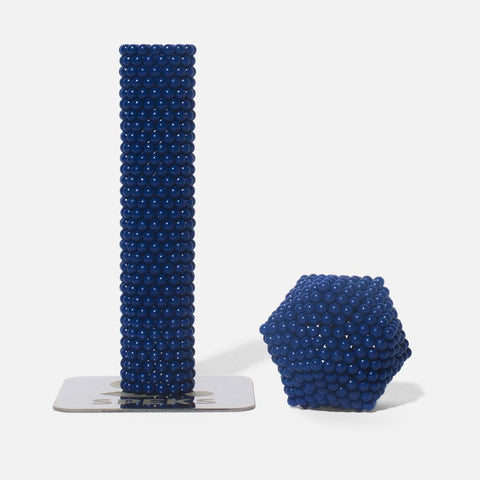 blue magnetic balls