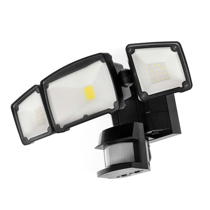 triple security light