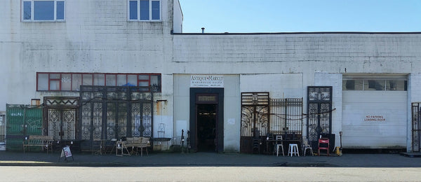 Antique Market location in Vancouver street photo