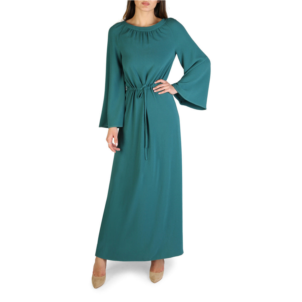 Armani Exchange - Green Maxi Dress for Women with Long Sleeves –  