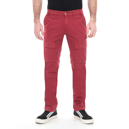Harmont & Blaine - Men's Cargo Trouser Pants for Work (Red/Blue) –  