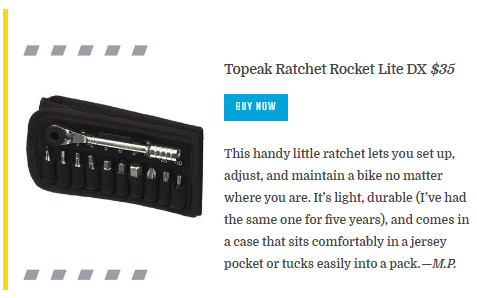 Topeak Ratchet Rocket - Never Leave Home Without It