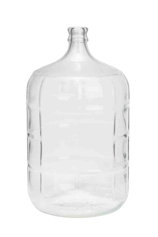 CLEAR ONE GALLON GLASS JUG