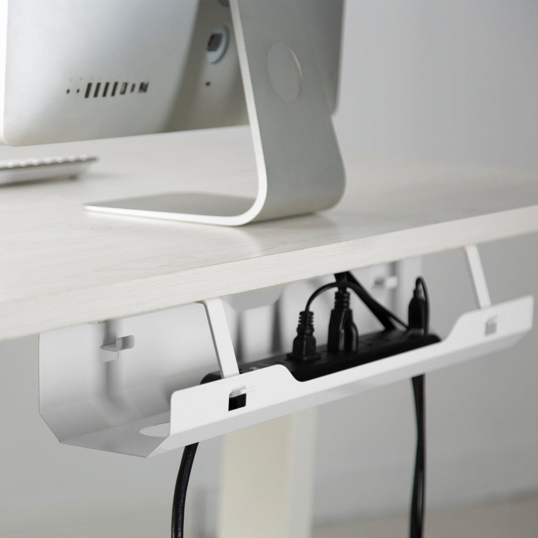 Magnetic Cable Tray for Standing Desk