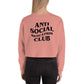 Anti Social RCM Crop Sweatshirt