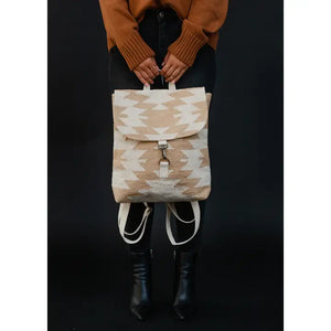 Boho Woven Backpack - abeccagrace