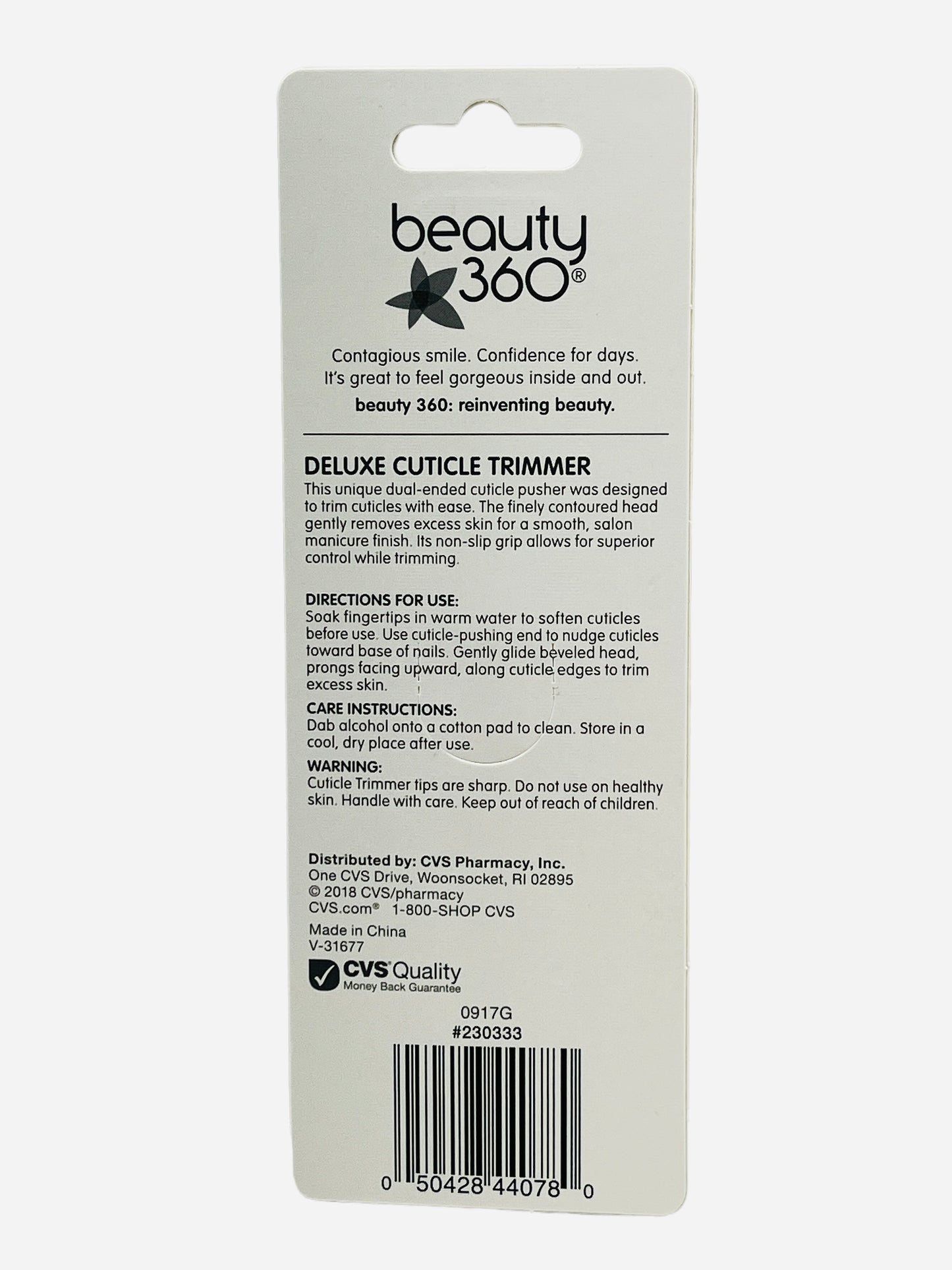 Beauty 360 Deluxe Cuticle Trimmer