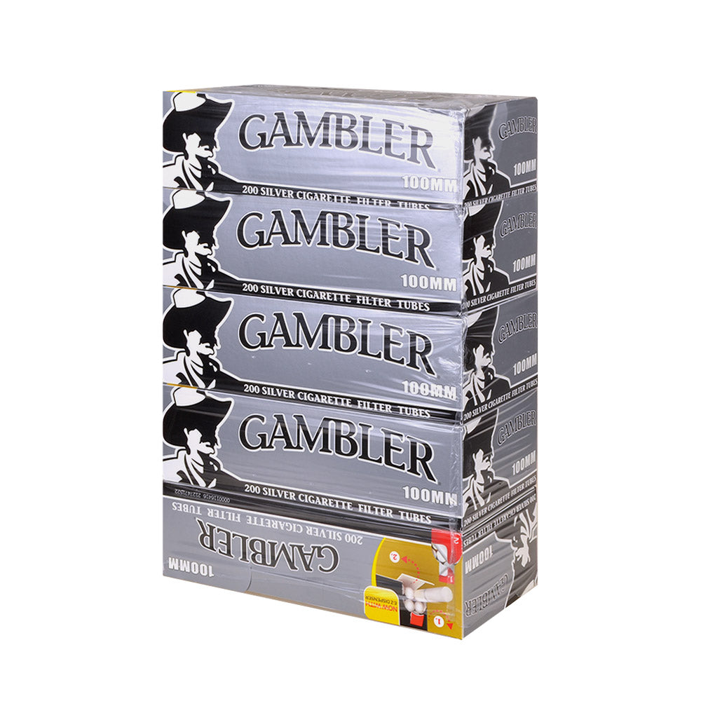 Gambler  Menthol Filter Tubes 5 Cartons of 200 – A2Z Tobacco