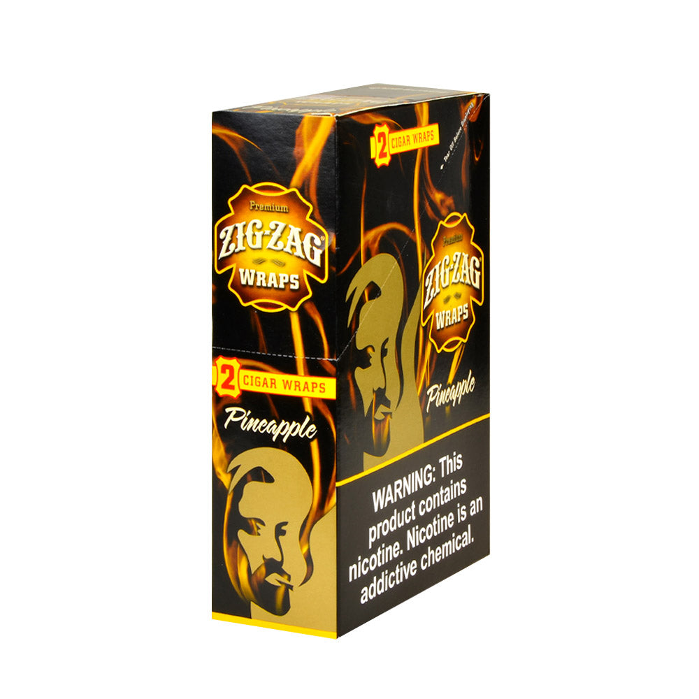 Zig Zag Wraps Premium Peach 25 Packs of 2 – A2Z Tobacco